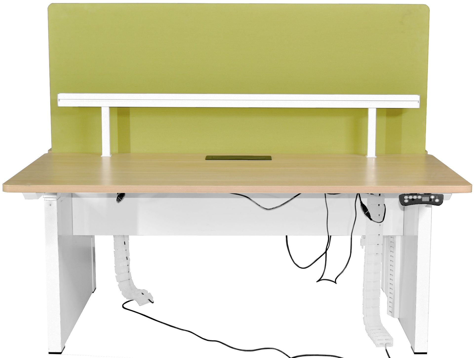 2 Seat/Height Adj Workstation